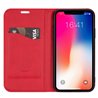 Magnetic Book case for Samsung M20 Red