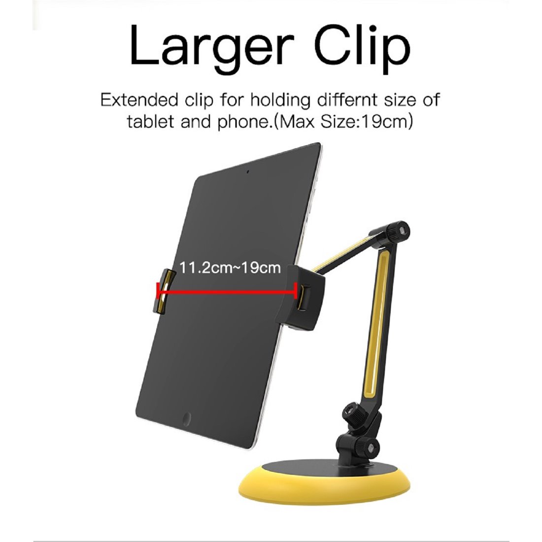 Yesido Smart Tablet houder C33 zwart en geel