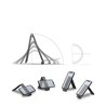 Multifunction metal foldable holder A-22-Xc3
