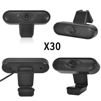 Webcam HD camera for PC and Laptop USB2.0 black