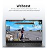 Webcam HD camera voor PC en Laptop USB2.0l Zwart