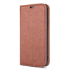 Magnetic Book case voor iphone 12- 6.1 bruin