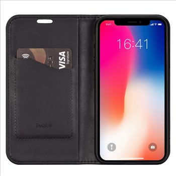 Magnetic Book case for Samsung A21S Black