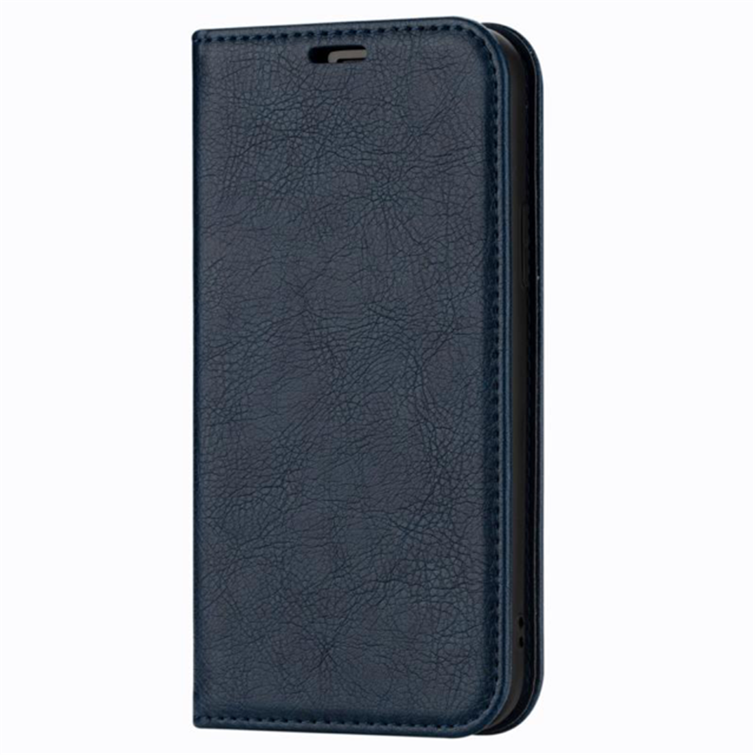 Magnetic Book case For iphone 12- 6.7 Blue