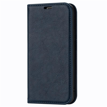 Magnetic Book case For iphone 12- 6.1 Blue