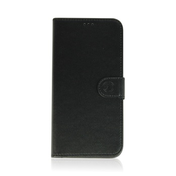 Genuine Leather Book Case iPhone 12 mini Black