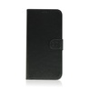 Echt Leren Book Case iPhone 12 mini Zwart