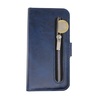 RV rits Wallet Case voor iPhone XS Max  blauw