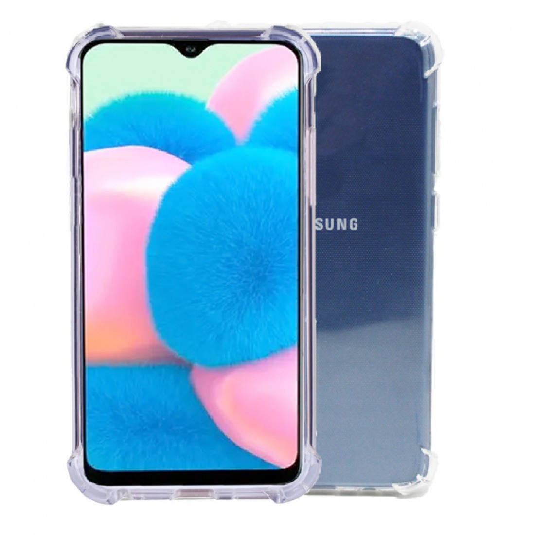 Gedragen Bladeren verzamelen Richtlijnen Samsung Galaxy A50 silicone Doorzichtig Back cover Telefoonhoesje