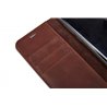 Echt Leren Book Case Samsung Galaxy S8 Donker Bruin