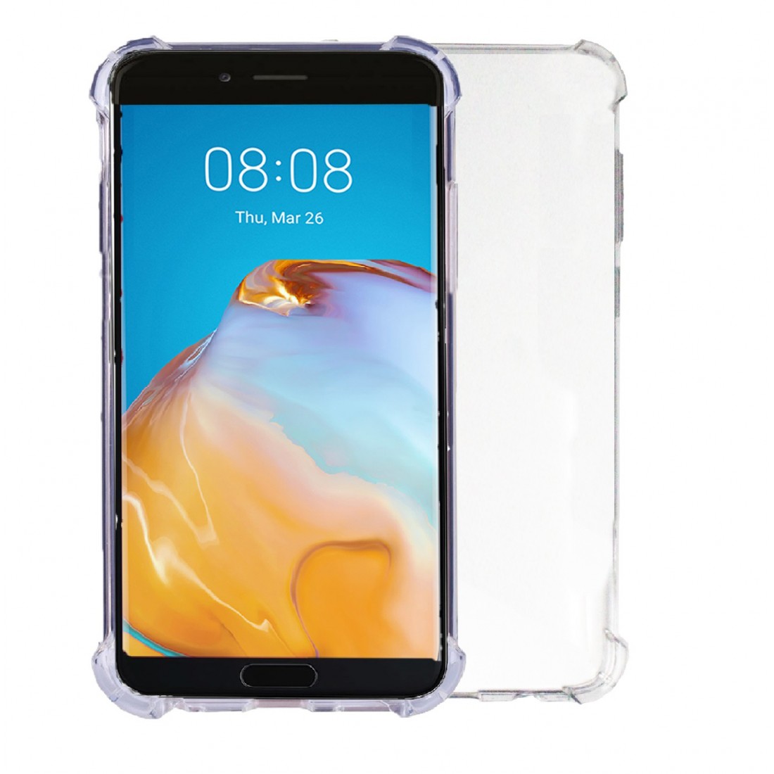 Samsung Galaxy J4 silicone Doorzichtig Telefoonhoesje
