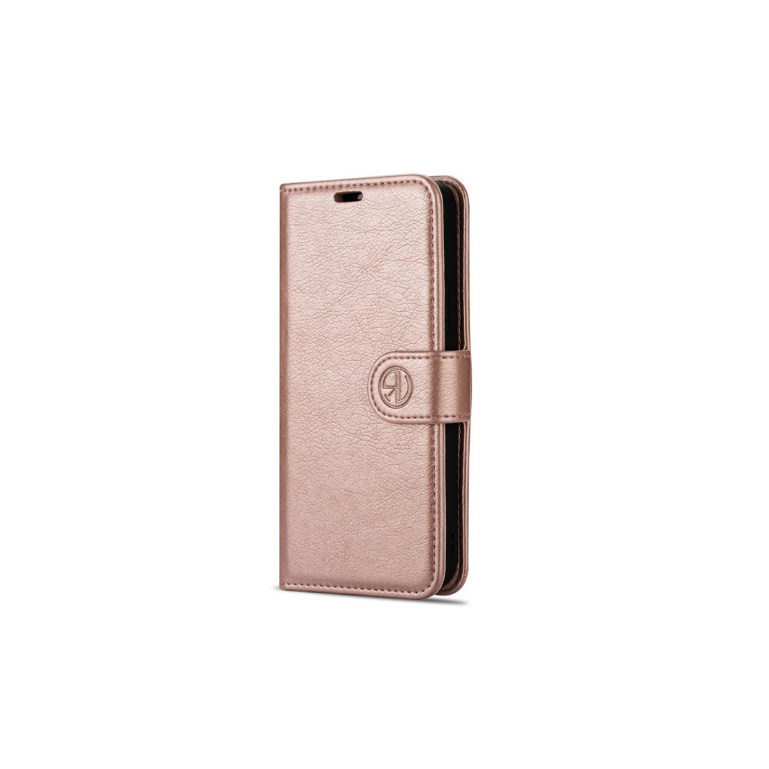 Augment leeg geweld Apple iPhone 11 Pro Max kunstleer Rosé goud Book Case Telefoonhoesje
