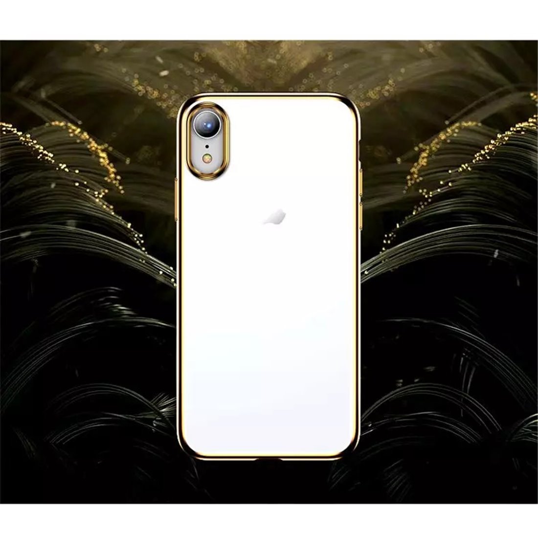 Soft jane series with rounds gold for iphone XR