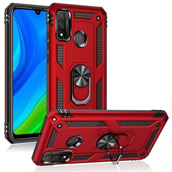 Huawei Huawei P smart 2020 Plastic Red Back Cover - Solid ring