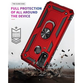 Huawei Huawei P smart 2020 Plastic Red Back Cover - Solid ring