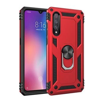 Huawei Huawei P smart 2019 Plastic Red Back Cover - Solid ring