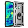 Samsung Galaxy A60 Plastic Silver Back Cover - Solid ring