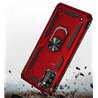 Samsung Galaxy A41 Plastic Red Back Cover - Solid ring