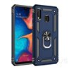 Samsung Galaxy A40 Plastic Blue Back Cover - Solid ring