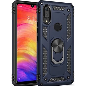 Samsung Galaxy A30 Plastic Blue Back Cover - Solid ring