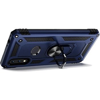 Samsung Galaxy A30 Plastic Blue Back Cover - Solid ring