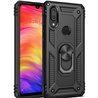 Samsung Galaxy A30 Plastic Black Back Cover - Solid ring