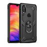 Samsung Galaxy A20S Plastic Black Back Cover - Solid ring