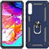 Samsung Galaxy A10 Plastic Blue Back Cover - Solid ring