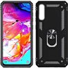 Samsung Galaxy A10 Plastic Black Back Cover - Solid ring