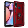 Samsung Galaxy A10S Plastic Red Back Cover - Solid ring