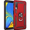 Samsung Galaxy M20 Plastic Red Back Cover - Solid ring