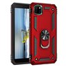 Huawei Huawei Y5P 2020 Plastic Red Back Cover - Solid ring