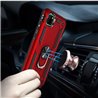 Huawei Huawei Y5P 2020 Plastic Red Back Cover - Solid ring