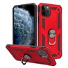 Apple iPhone 12 (pro) Plastic Red Back Cover - Solid ring