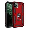 Apple iPhone 11 pro max Plastic Red Back Cover - Solid ring