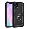 Apple iPhone 11 pro max Plastic Black Back Cover - Solid ring