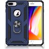 Apple iPhone 7/8 Plus Plastic Blue Back Cover - Solid ring