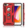 Apple iPhone 7/8 Plus Plastic Red Back Cover - Solid ring