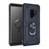 Samsung Galaxy S9 Plastic Blue Back Cover - Solid ring
