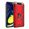 Samsung Galaxy A80/A90 Kunststof Rood Back Cover Telefoonhoesje - Stevige ring