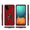 Samsung Galaxy A51 Plastic Red Back Cover - Solid ring