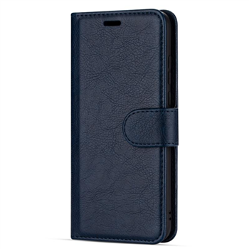 Samsung Galaxy S21 Ultra kunstleer Blauw Book Case Telefoonhoesje - L