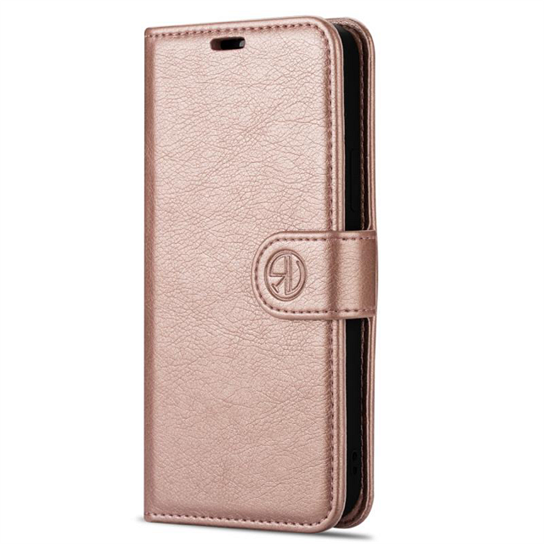 Samsung Galaxy S21 Plus kunstleer Rosé goud Book Case Telefoonhoesje - L