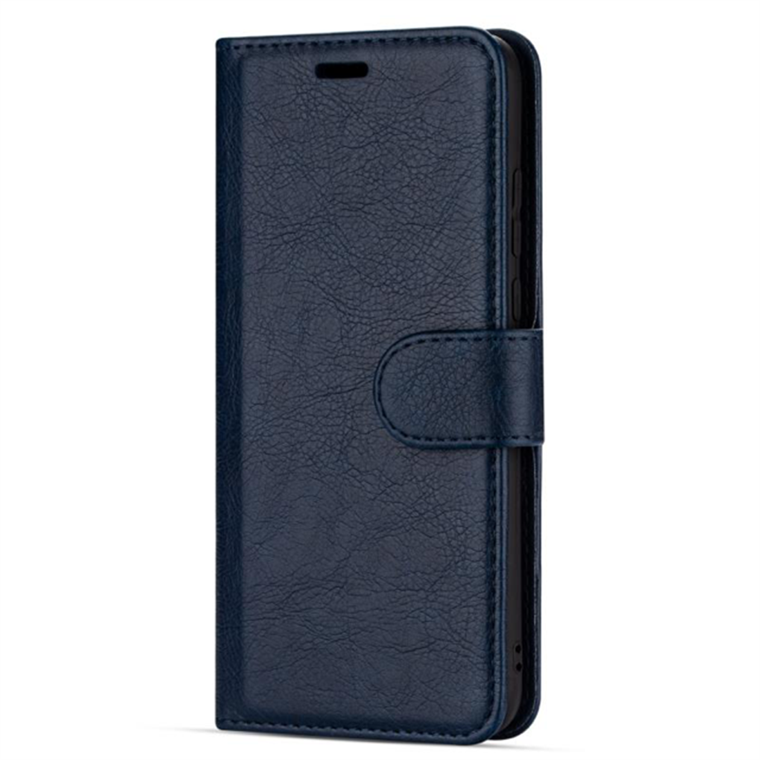 Samsung Galaxy A12 Leatherette Blue Book Case - L