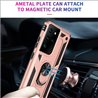 Samsung Galaxy S21 Ultra hard tpu Rose Gold Back Cover - Solid ring