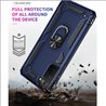 Samsung Galaxy S21 plus hard tpu Blue Back Cover - Solid ring