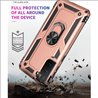 Samsung Galaxy S21 plus hard tpu Rose Gold Back Cover - Solid ring