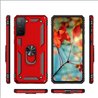 Samsung Galaxy S21 hard tpu Red Back Cover - Solid ring