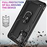 Samsung Galaxy A32 hard tpu Black Back Cover - Solid ring