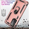 Samsung Galaxy A32 hard tpu Rose Gold Back Cover - Solid ring